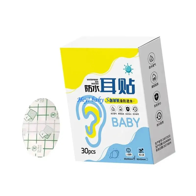 Disposable Baby Ear Guards – Water-Resistant Bath & Swim Covers
