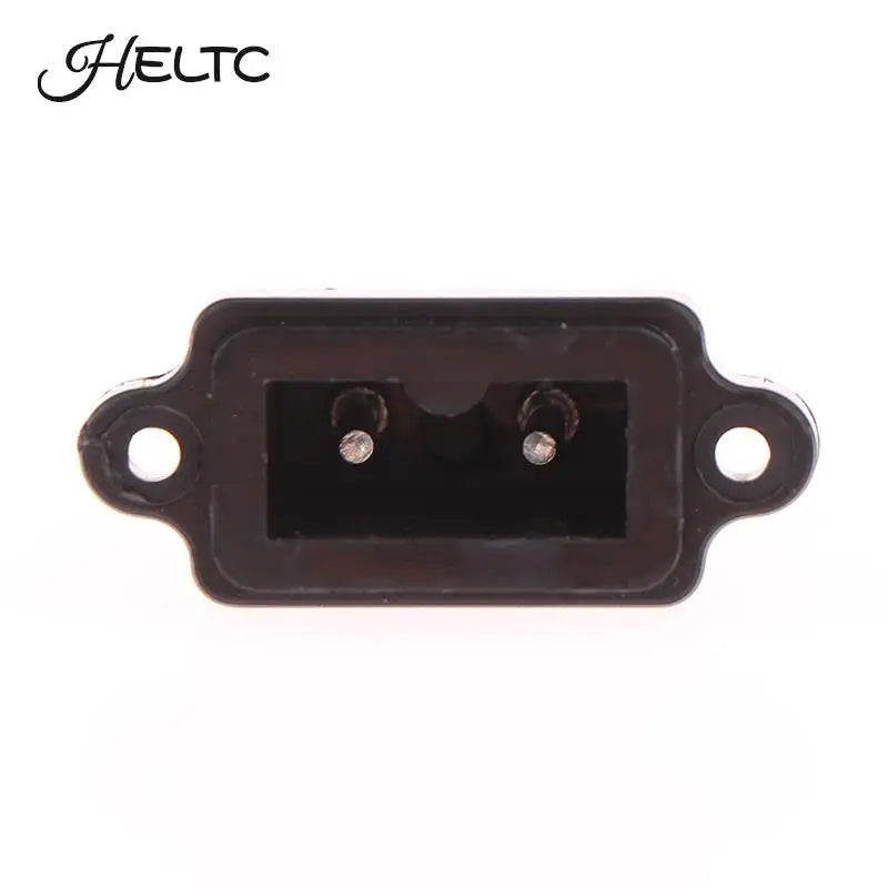 2-Pin DC Power Plug Connector | 2-Core EU Socket 250V 10A Power Plug Connector Peaceful Pleasures Health and Wellness
