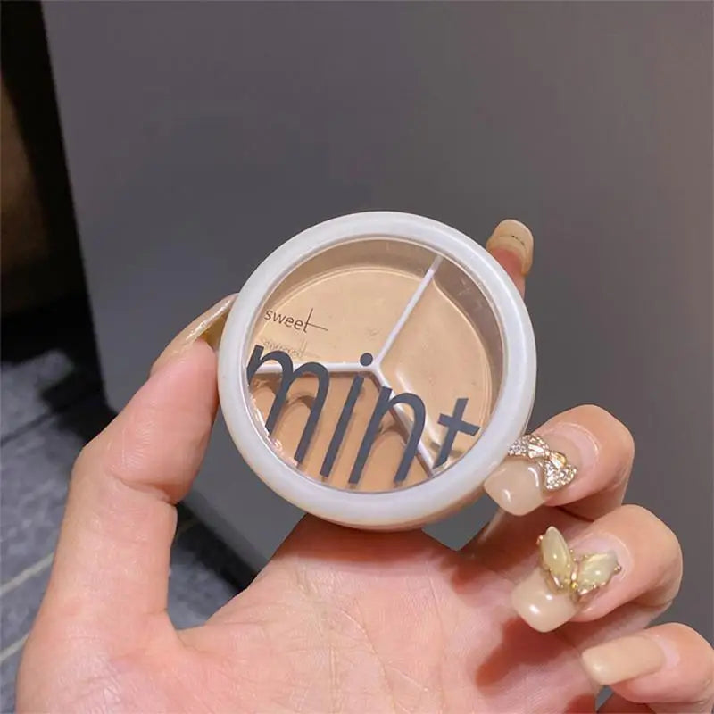 3-Color Concealer Palette Professionally Covers Eyes Dark Circles Spots Pimples Black Lacrimal Groove Repair Foundation Make Up Peaceful Pleasures Health and Wellness 1PC Concealer