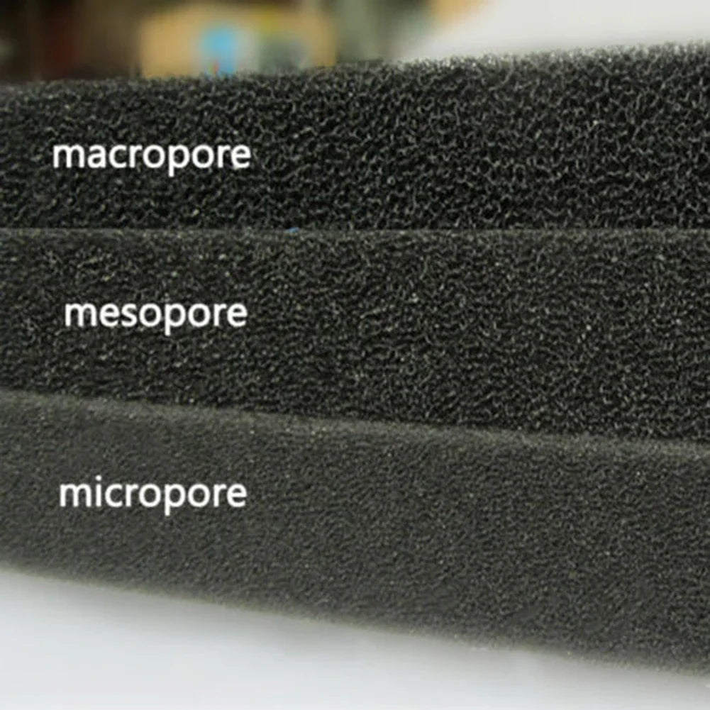 Aquarium Biochemical Filter Sponge 50x50cm – 15/30/40PPI Foam