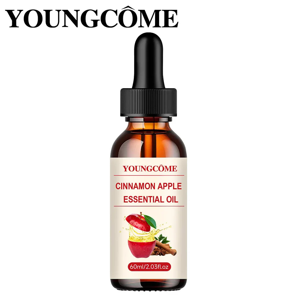 Cinnamon Apple Essential Oil 60ml – Diffuser, Candle & Soap Use