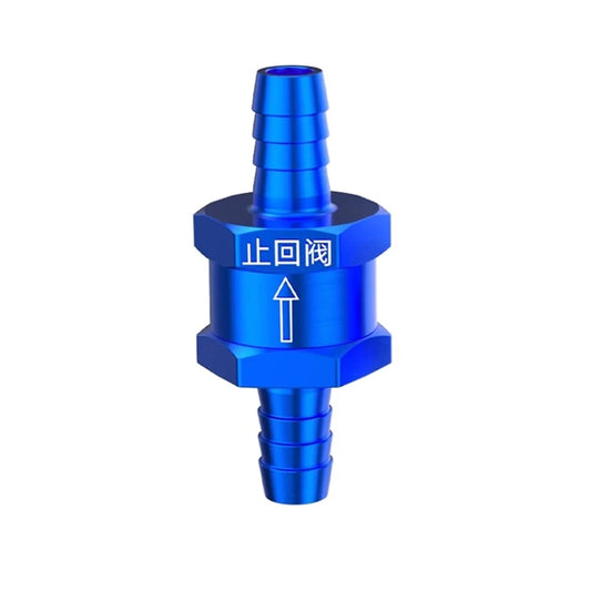Aluminum Alloy Check Valve Air Pressure Brake Water Sprinkler Anti Peaceful Pleasures Health and Wellness 10mm-10mm