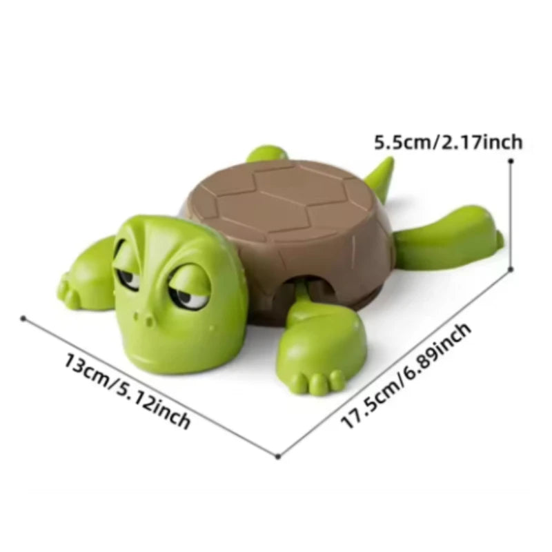 3D Printed Panicked Turtle Coaster Home Office Decorative Coffee Tea Cup Mat Insulation Pad Mug Holder with Funny Expression Peaceful Pleasures Health and Wellness