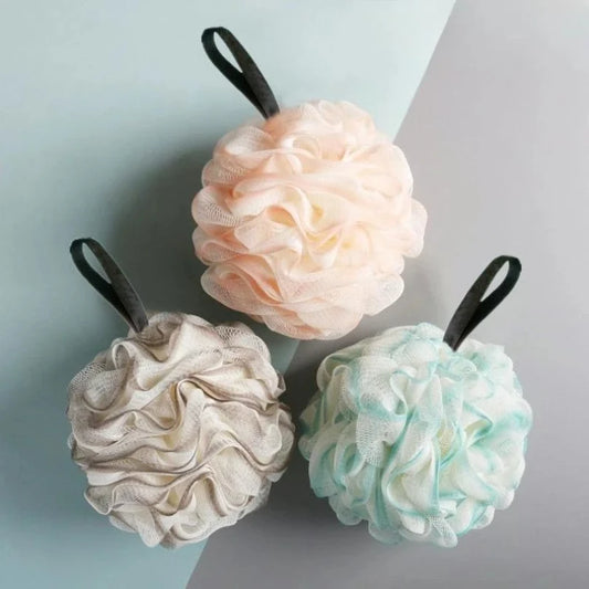 Lace Bath Balls High-end Body Cleaning Tool New Non-scattering Super Soft Bath Flower Scrubbing Bath Balls Bathroom Accessories Peaceful Pleasures Health and Wellness