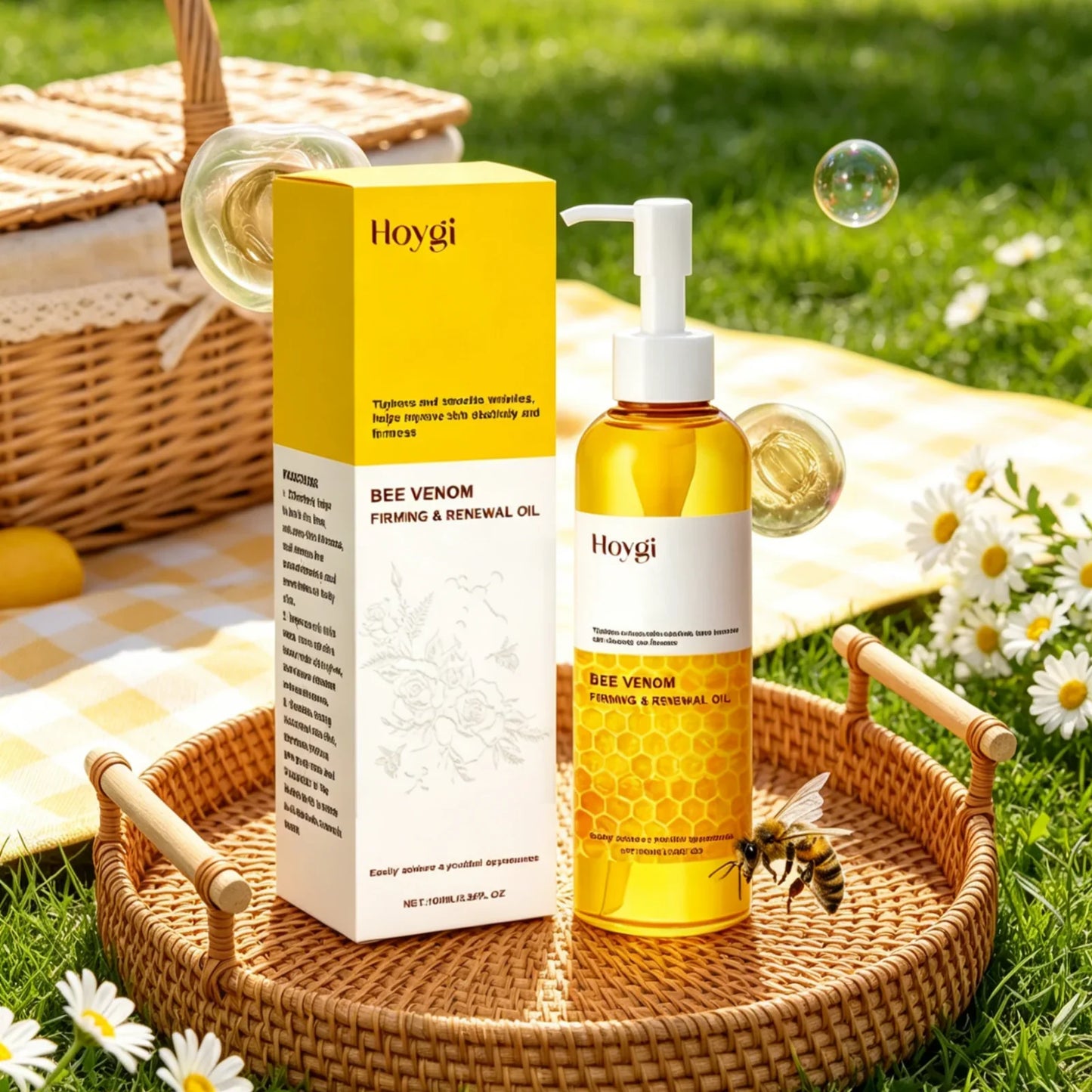 Hoygi Bee Venom Firming Body Oil – Skin Tightening 100ml