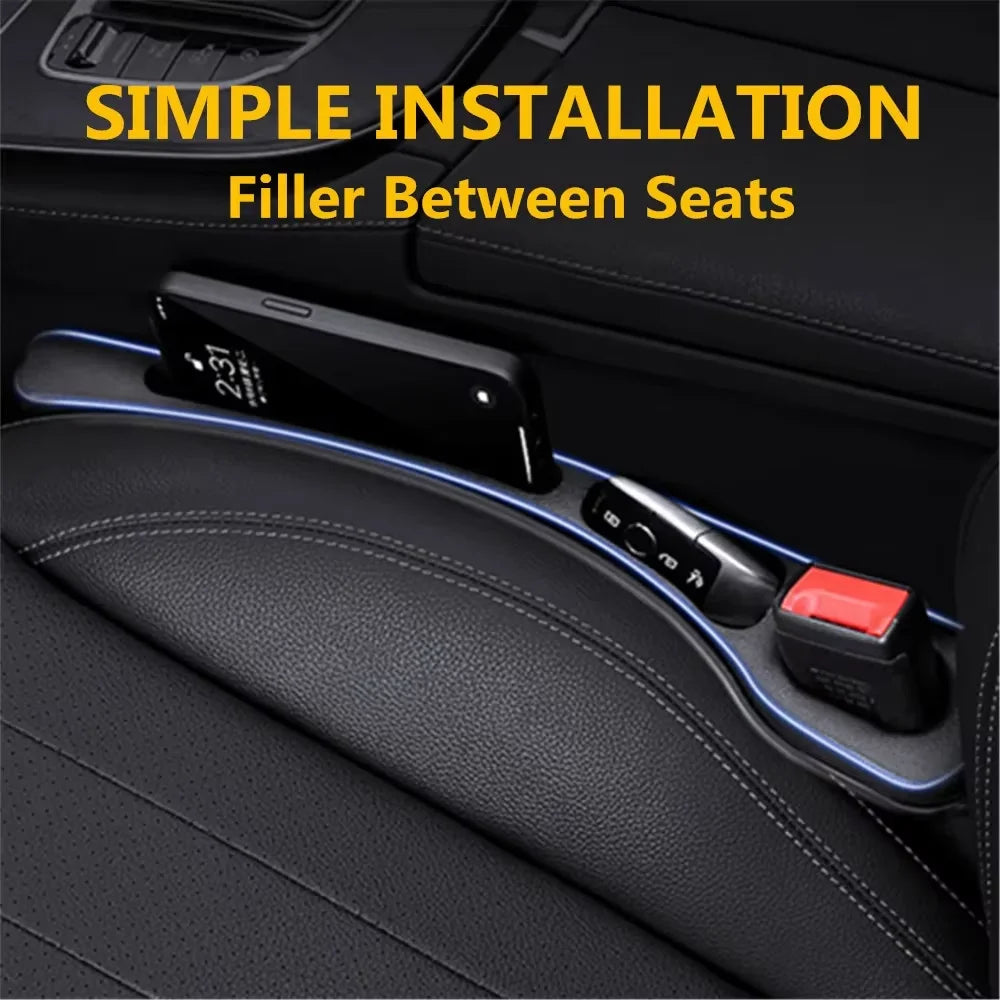 Car Seat Gap Filler Side Seam Plug Strip Leak-proof Filling Strip For All Car Model Wallet Phone Holder Car Accessories Peaceful Pleasures Health and Wellness