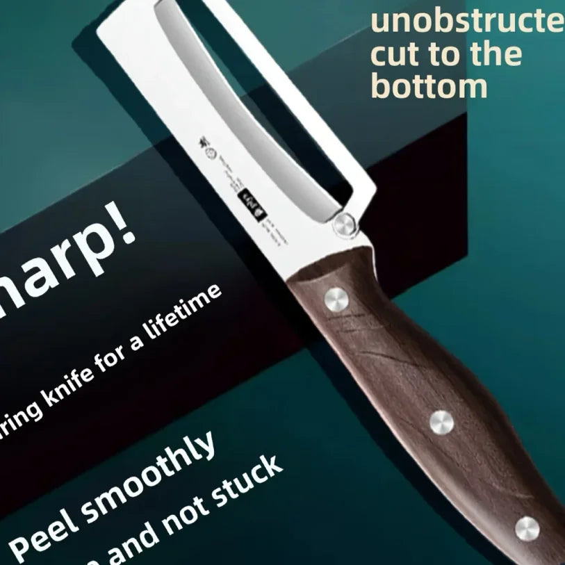 Stainless Steel Peeler Wooden Handle | Fruits & Vegetables
