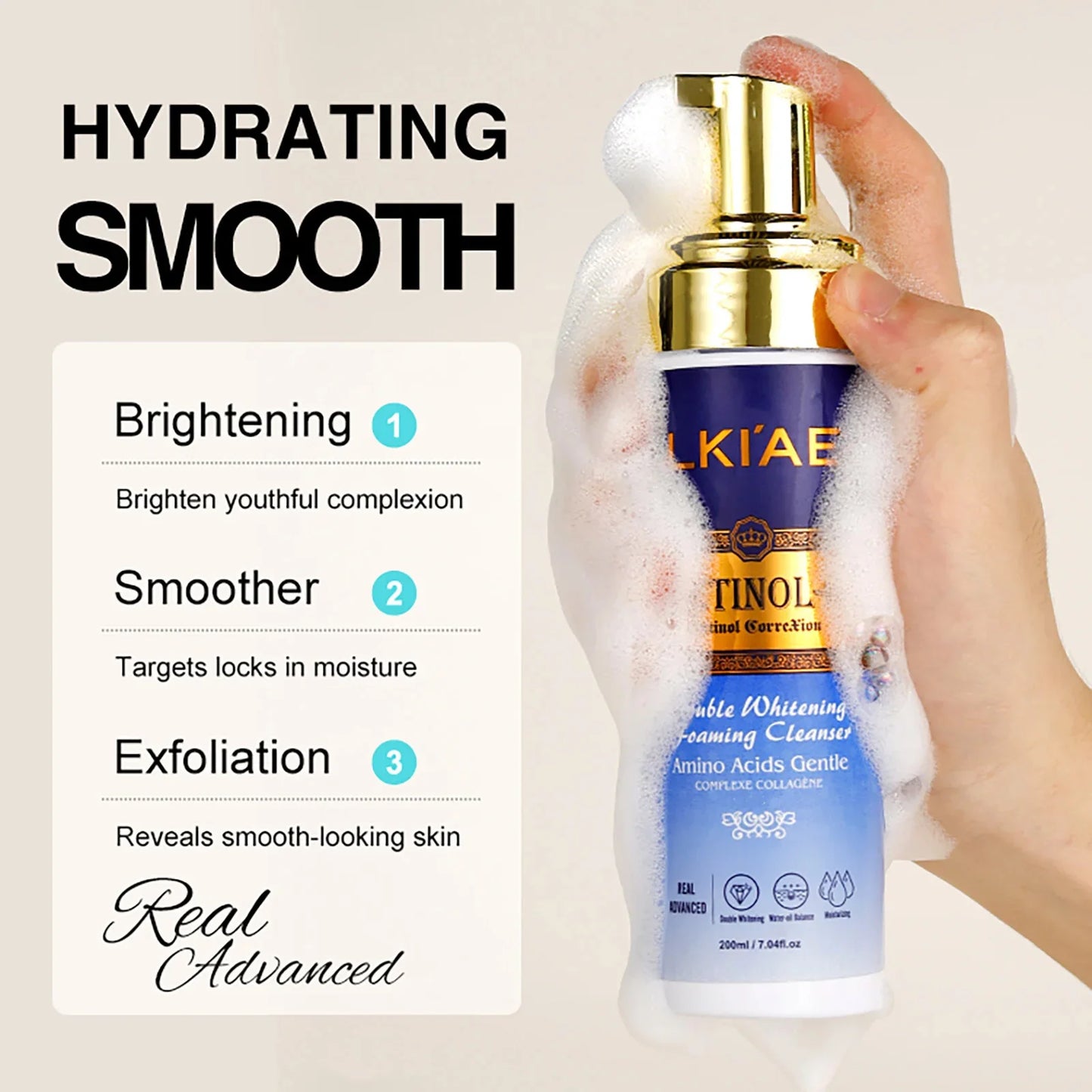 AILKE Retinol Whitening Skin Care Set | Collagen & Snail Extract