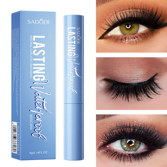 SADOER 5D Waterproof Mascara – Lengthening Silk Fibre Black Waterproof Mascara Oasis Select
