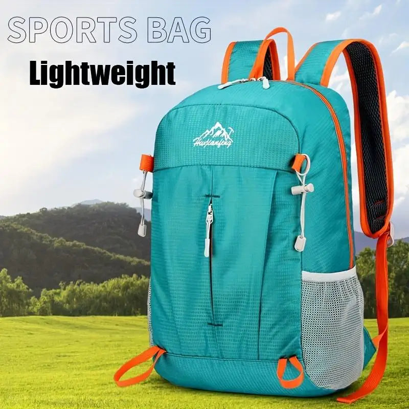 Outdoor Backpack Lightweight Foldable Travel Bag, Bicycle Compatible Pack for Hiking Camping Cycling, Versatile Use for Adventur Peaceful Pleasures Health and Wellness