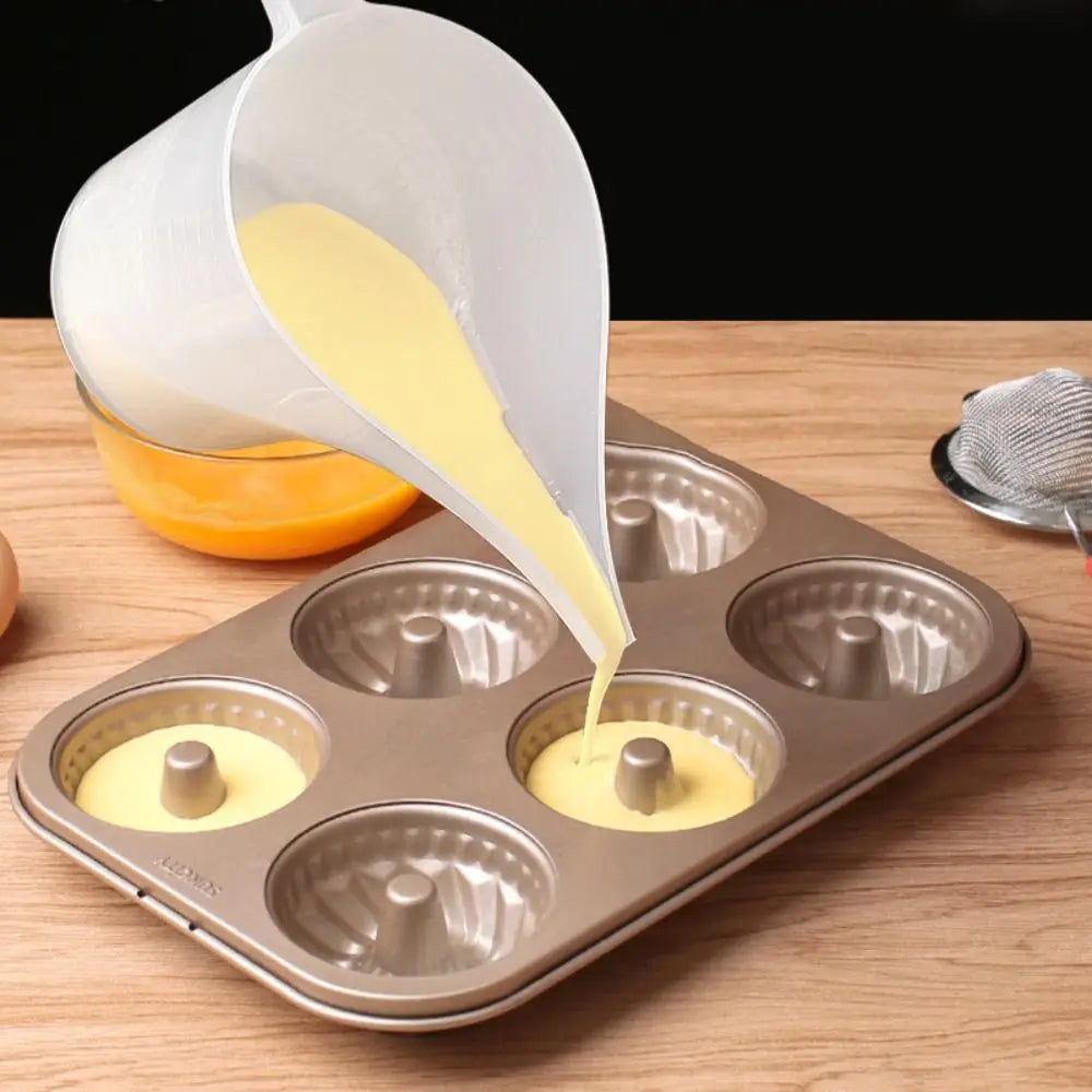 Measuring Tool 1000ML Measuring Cups Long Spout Plastic Tip Mouth Cups Graduated Liquid Container Funnel Pitcher Jug Peaceful Pleasures Health and Wellness