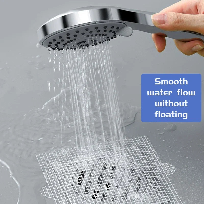 Disposable Drain Hair Catcher Sticker Mesh Net Strainer 5–30 pcs