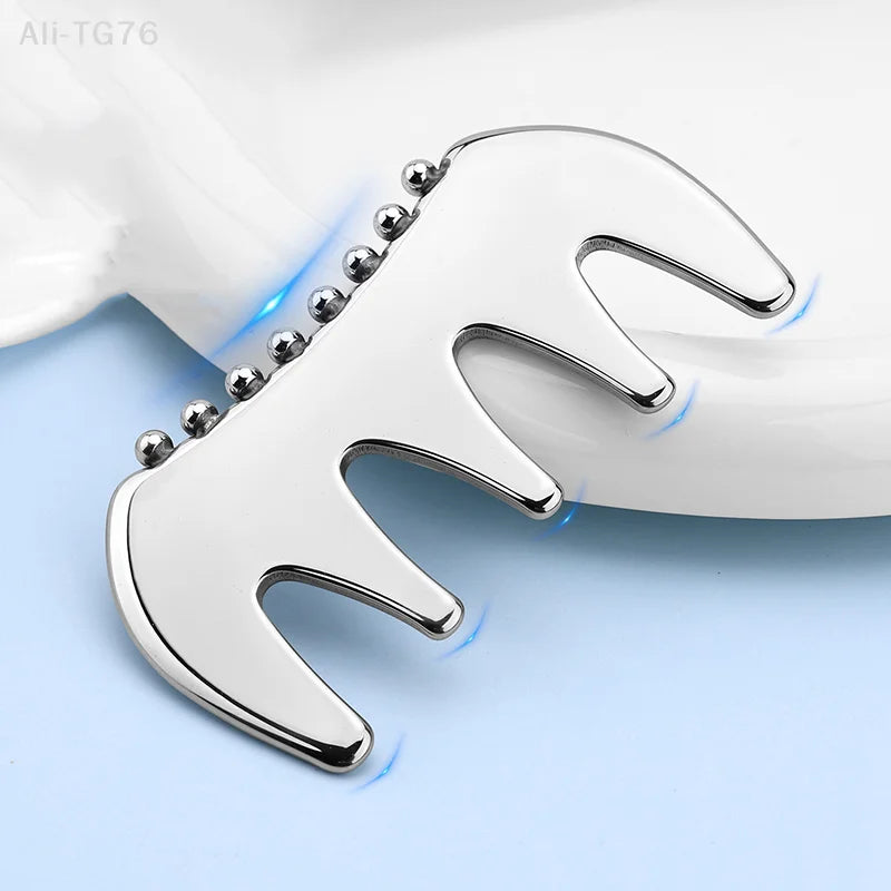 Stainless Steel Gua Sha Facial Massage Tool | Lifting Board