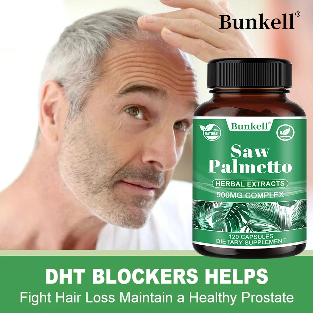 Saw Palmetto Capsules for Men’s Wellness & Hair Health Peaceful Pleasures Health and Wellness