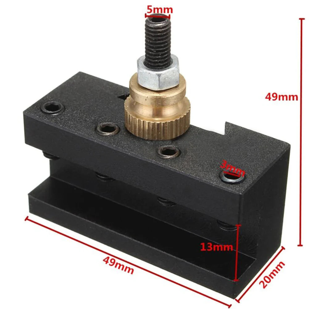 Mini Lathe Quick-Change Tool Holder 1/4"–1/2" CCMT TCMT