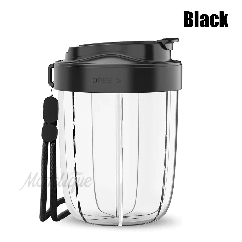 Large 7 Various Vitamins Travel Pill Case 7 Grids Pill Cup Bottle Organizer Supplement Organizer for Holding Box Straw Container Peaceful Pleasures Health and Wellness black