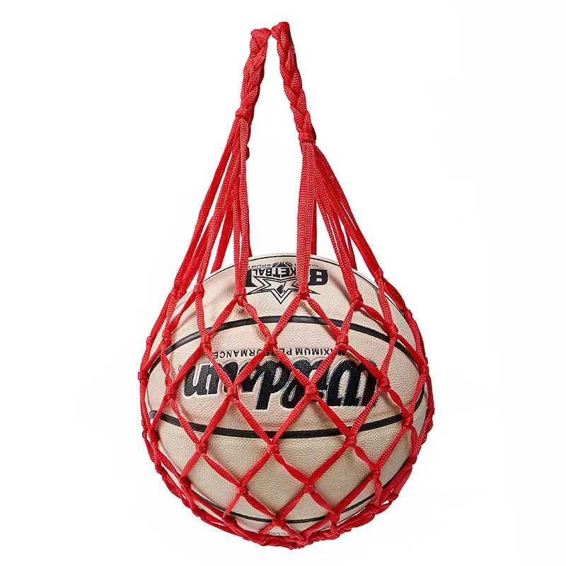 Nylon Mesh Ball Net Bag – Basketball, Football & Sports