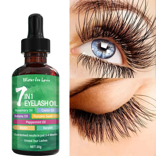 7-in-1 Eyelash Oil | Bee Venom, Collagen & Castor Oil Eyelash Growth Oil Oasis Select