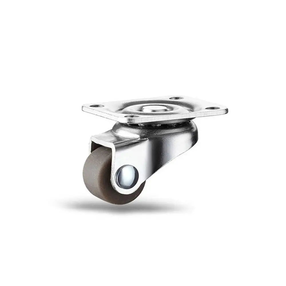 Soft Rubber Swivel Caster Wheel for Furniture & Cabinets