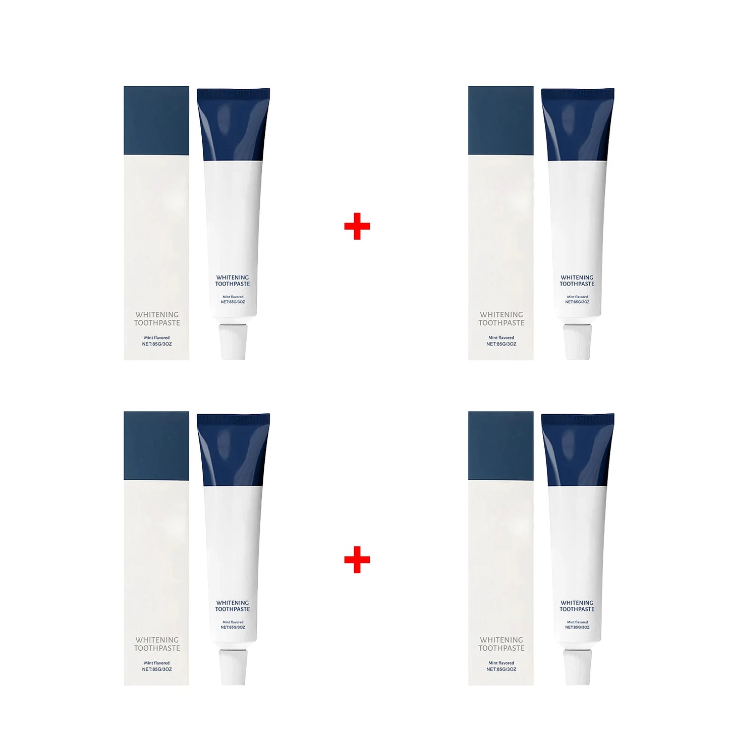 Teeth Whitening Toothpaste Remove Dental Plaque Reduce Tartar Relieve Gum Sensitivity Fresh Breath Peppermint Toothpaste 85g ﻿ Peaceful Pleasures Health and Wellness 4 X 85g boxed
