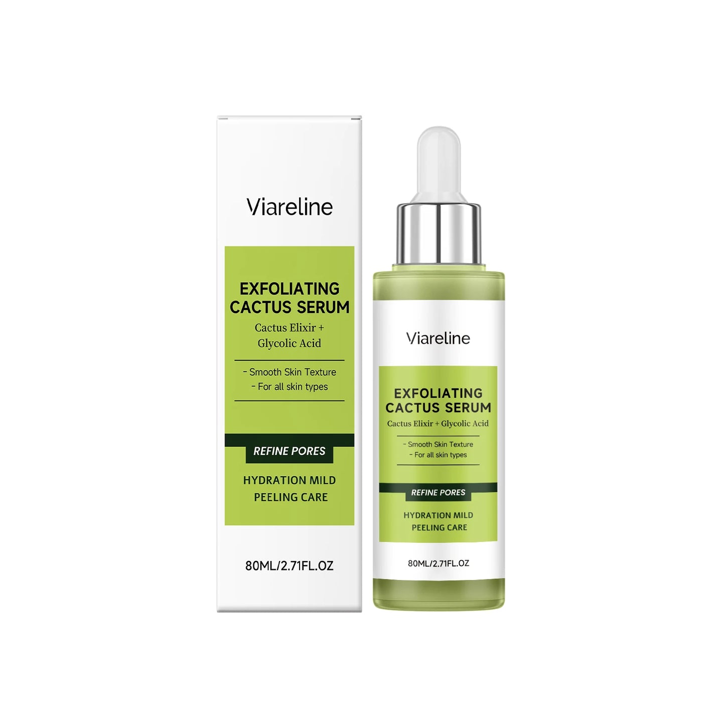 Cactus Essence Exfoliating Brightening Face Serum 80ml