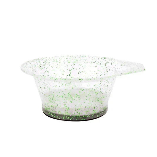 Hair Dye Mixing Bowl with Applicator & Ear Caps Set Hair Color Accessory Peaceful Pleasures Health and Wellness green