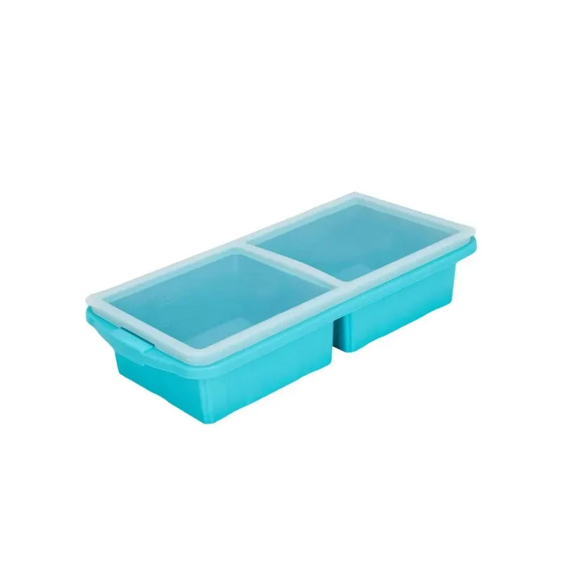 Large Capacity Silicone Freezer Tray | BPA-Free with Lid