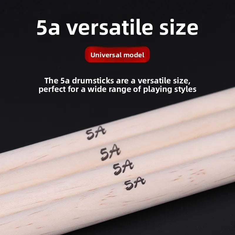 Drum Drumsticks 5A Maple Drumstick Beginner Snare Jazz Children's