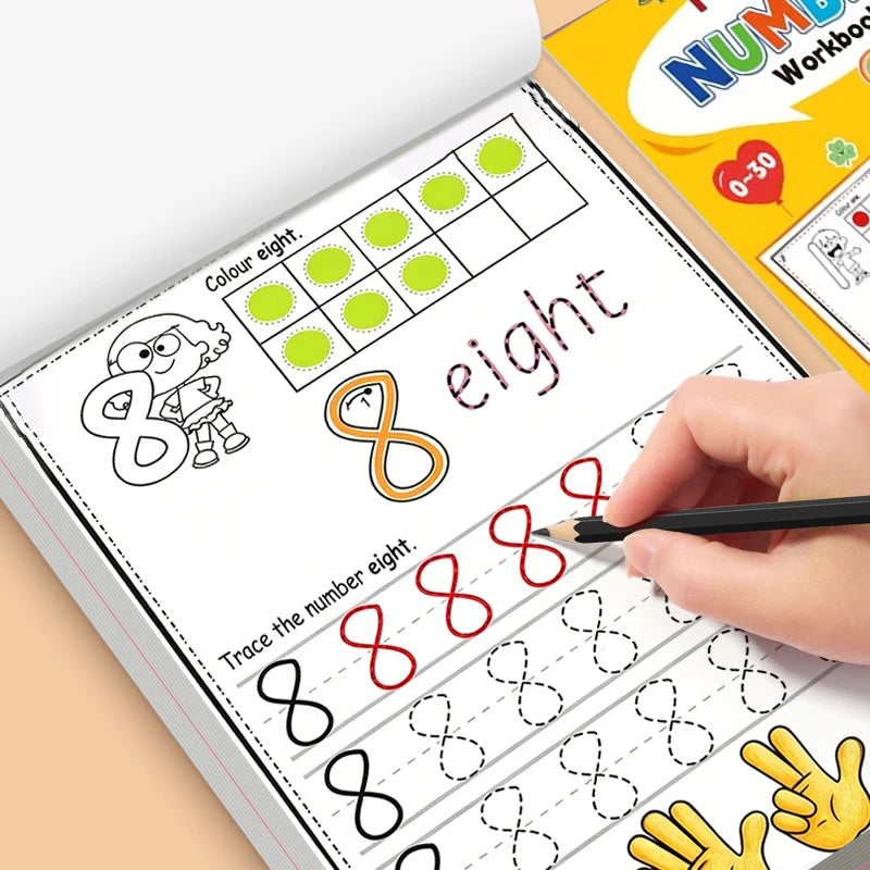 English Letter Tracing Book Fun Educational Tool Learning Easily