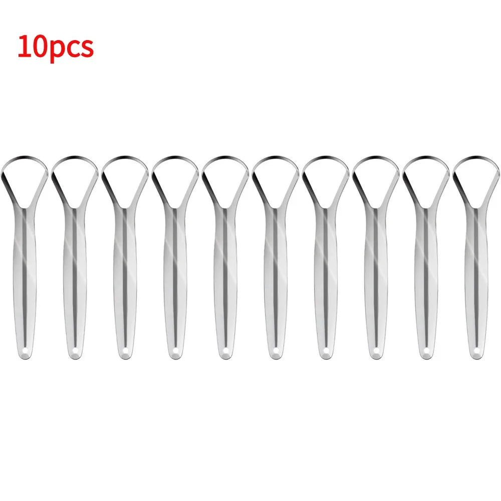 Stainless Steel Tongue Scraper – Fresh Breath Oral Care