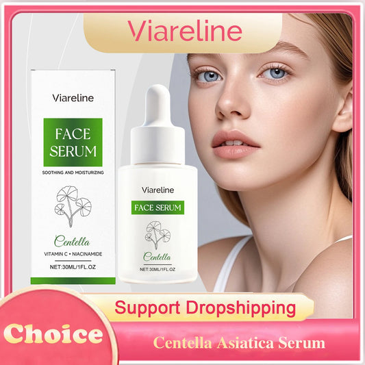 Viareline Centella Asiatica Serum – Soothing & Brightening 30ml Facial Serum Peaceful Pleasures Health and Wellness