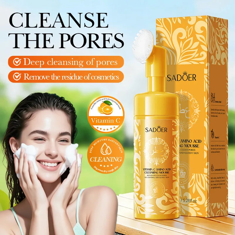 SADOER Vitamin C Amino Acid Cleansing Mousse 150ml