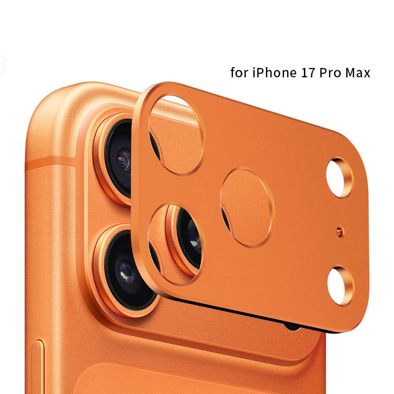 case for iphone 17 pro max camera protector for iphone camera lens cover for iphone 17 pro camera protective film lens protector Peaceful Pleasures Health and Wellness Orange for i17ProMax