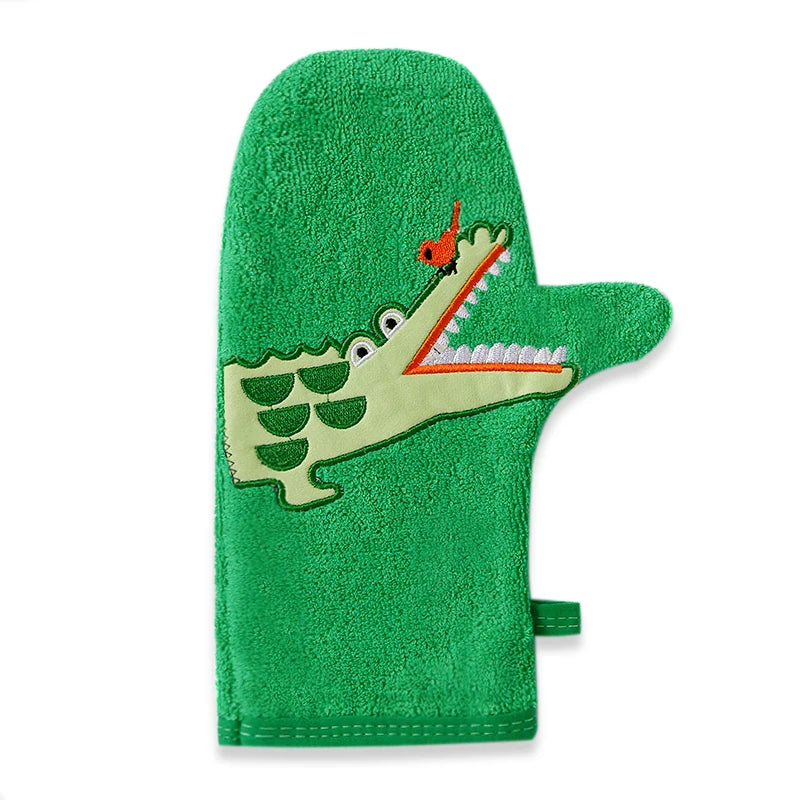 Baby Bath Wipe & Soft Rubbing Towel for Newborns & Toddlers