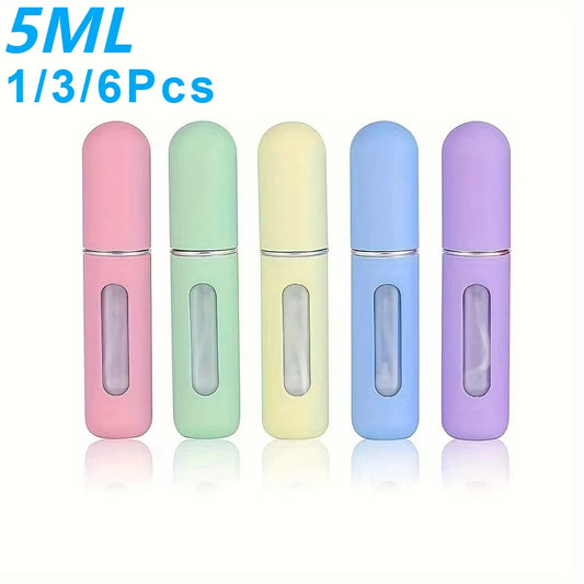 5ml Mini Refillable Perfume Atomizer Spray Bottles for Travel Travel Atomizer Bottle Peaceful Pleasures Health and Wellness