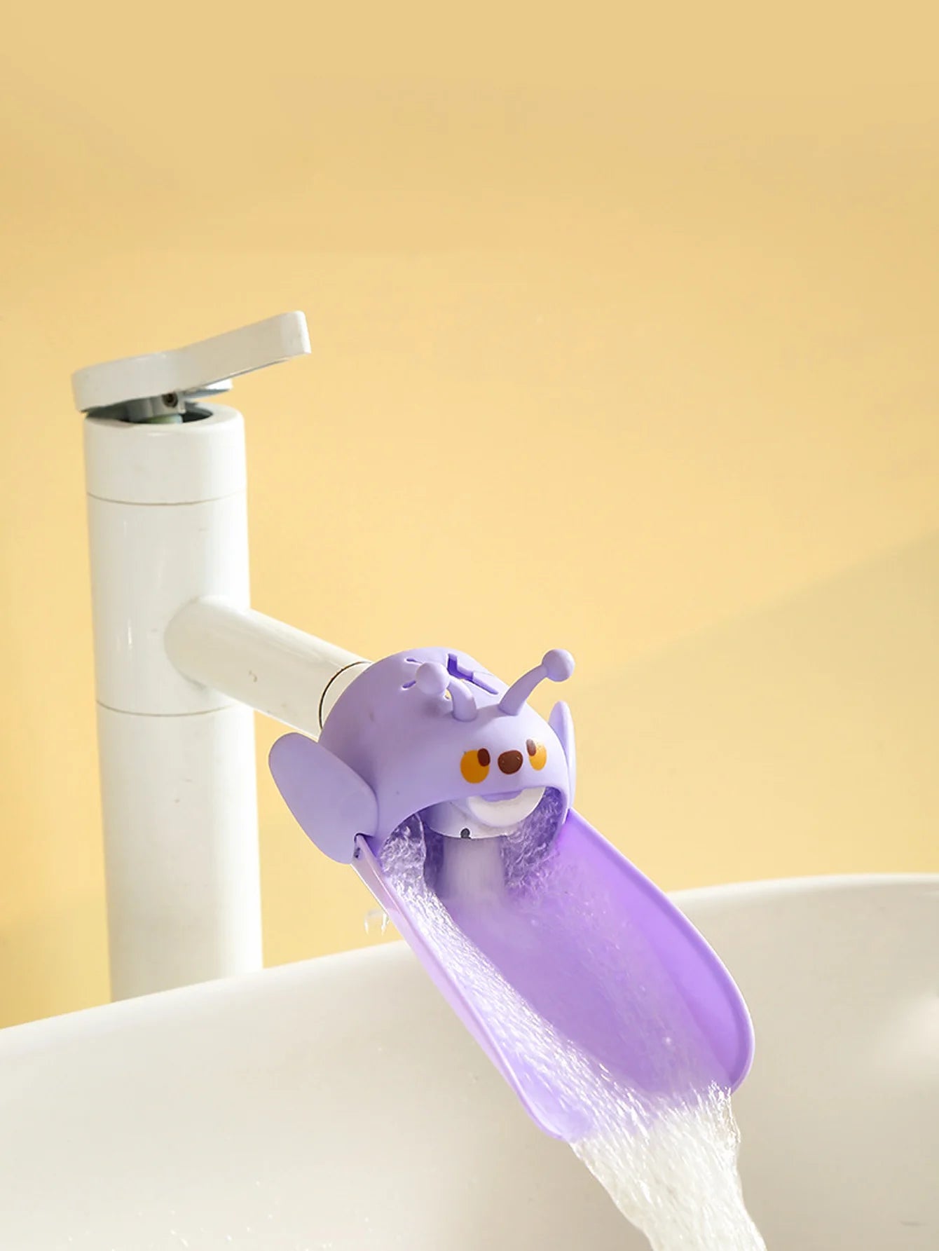1PCS Cartoon Faucet Extension Faucet Handle Adapter Silicone Spout Extender for Bathroom Kitche Peaceful Pleasures Health and Wellness