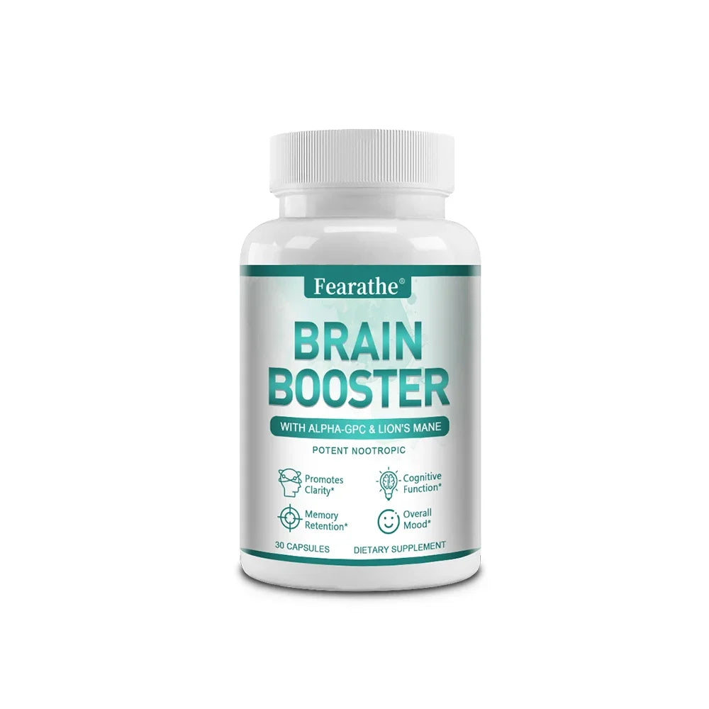 Lion's Mane Mushroom - Enhance Brain Function, Improve Memory & Cognition, Improve Mood, and Sleep Health - 120 Capsules Peaceful Pleasures Health and Wellness 30 count-1 bottle