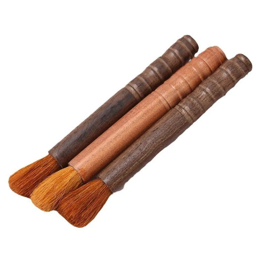 Solid Wood Musical Instrument Strings Erhu Violin Cleaningbrush Care Peaceful Pleasures Health and Wellness Red sandalwood