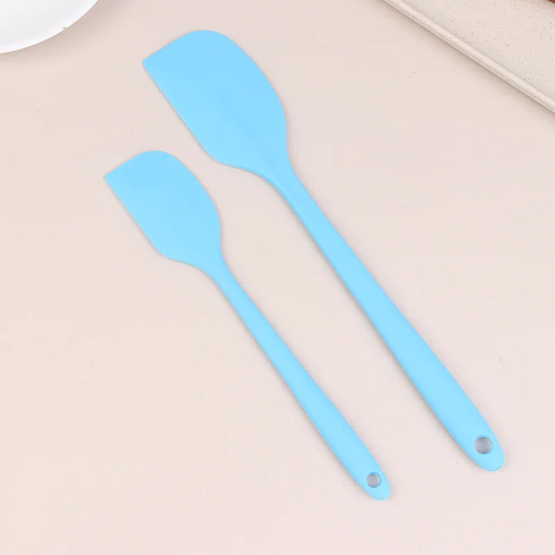 2-Piece Silicone Spatula Set – Baking Scraper & Spreader