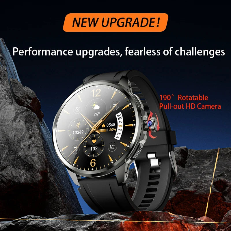 Goldenspike H99 4G Android Smartwatch 32GB+256GB HD Camera GPS