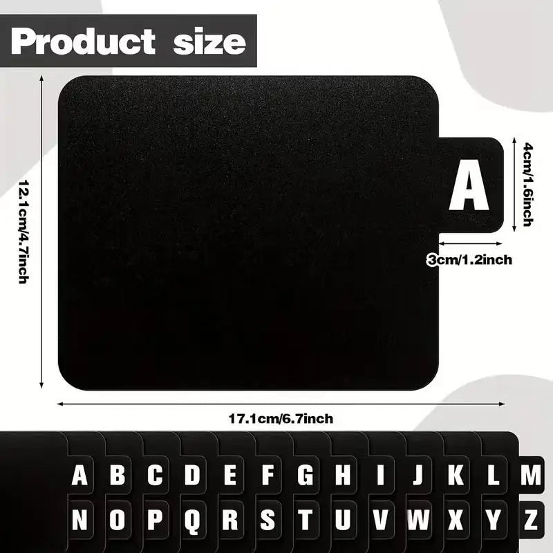 A-Z Alphabetical Dividers 26pcs – CD, DVD & Record Organizer