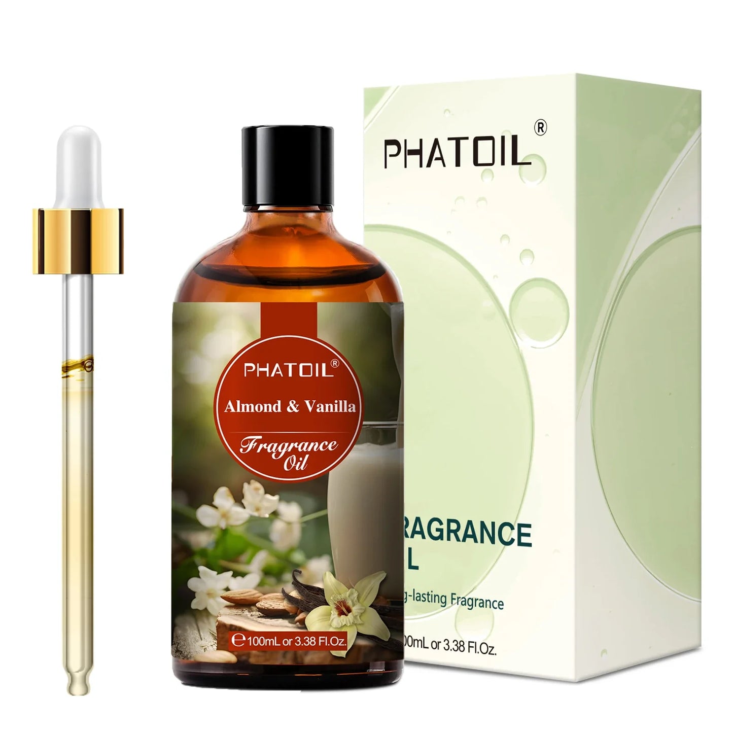 PHATOIL 100ml Fragrance Oil – Oud, Vanilla, Amber & Teakwood