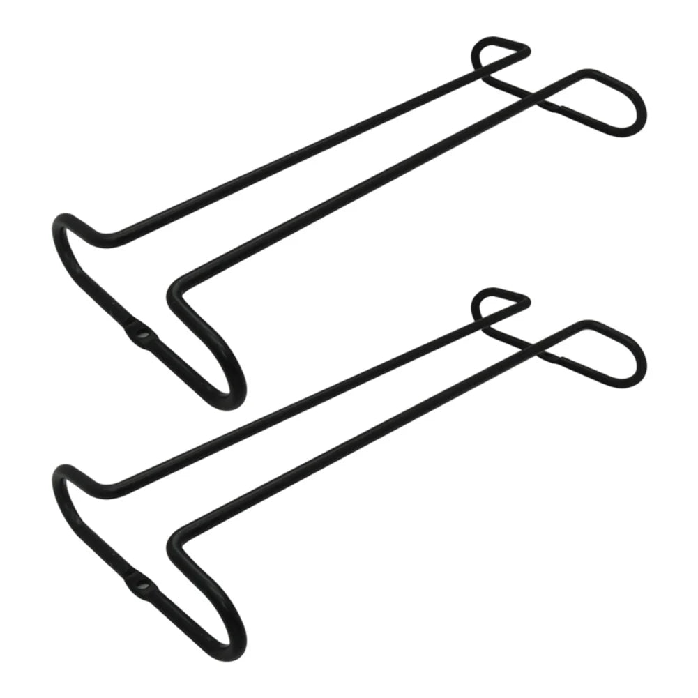 Wall Mounted Stainless Steel Wine Glass Rack Bars Kitchens Dining