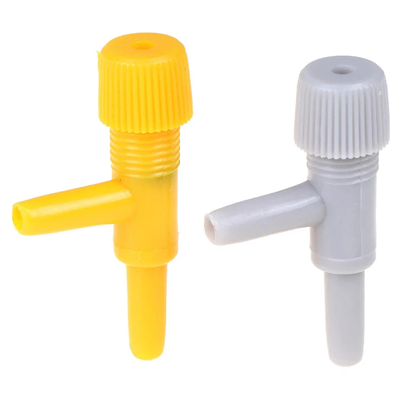 10-Pack Aquarium Air Flow Control Valves | 4mm Air Line Tubing