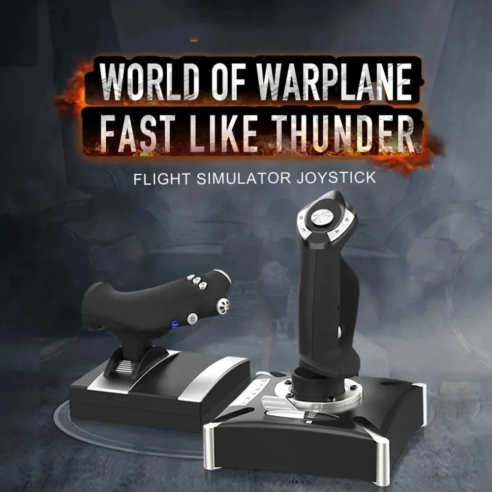 Flight Simulation Joystick Vibration Function Simulator Control