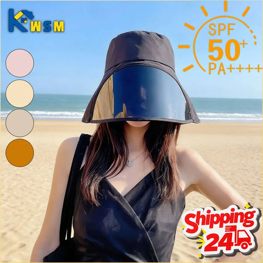 Wide Brim UV Bucket Hat with Full Face Visor | Sun Protection Sun Protection Hat Oasis Select