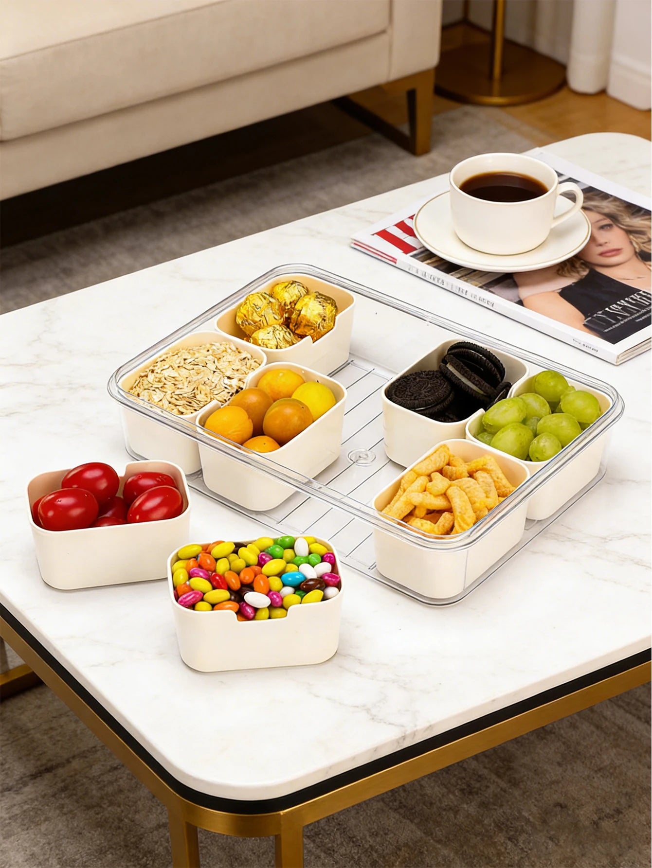 Refrigerator Storage Box – Leak-Proof Sealed Containers Kitchen Storage Peaceful Pleasures Health and Wellness