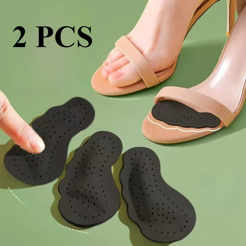 Anti-Slip Sweat-Absorbent Forefoot Pads for Heels & Sandals
