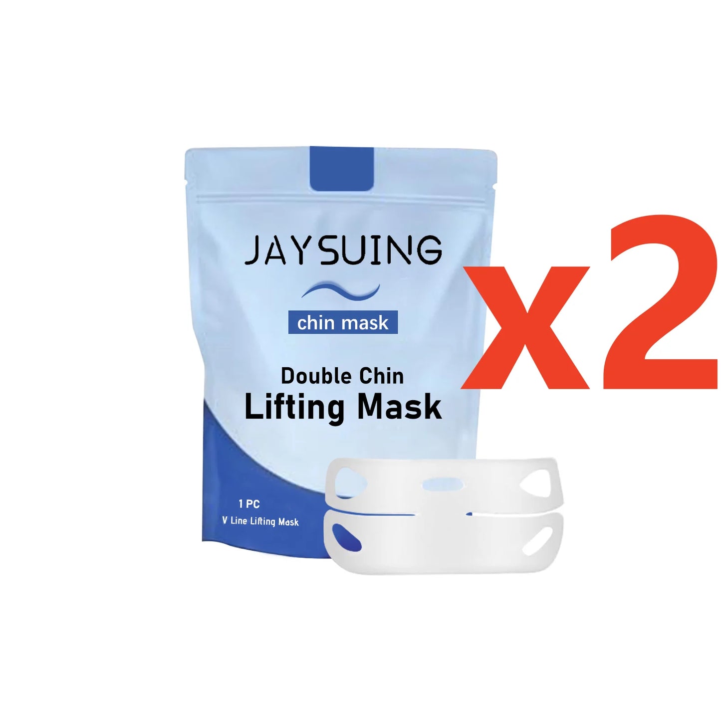 Firming Face Mask Anti Wrinkle Fade Fine Line Eliminate Double Chins Improve Sagging Moisturize Brighten Tightening Facial Mask Peaceful Pleasures Health and Wellness 2pcs