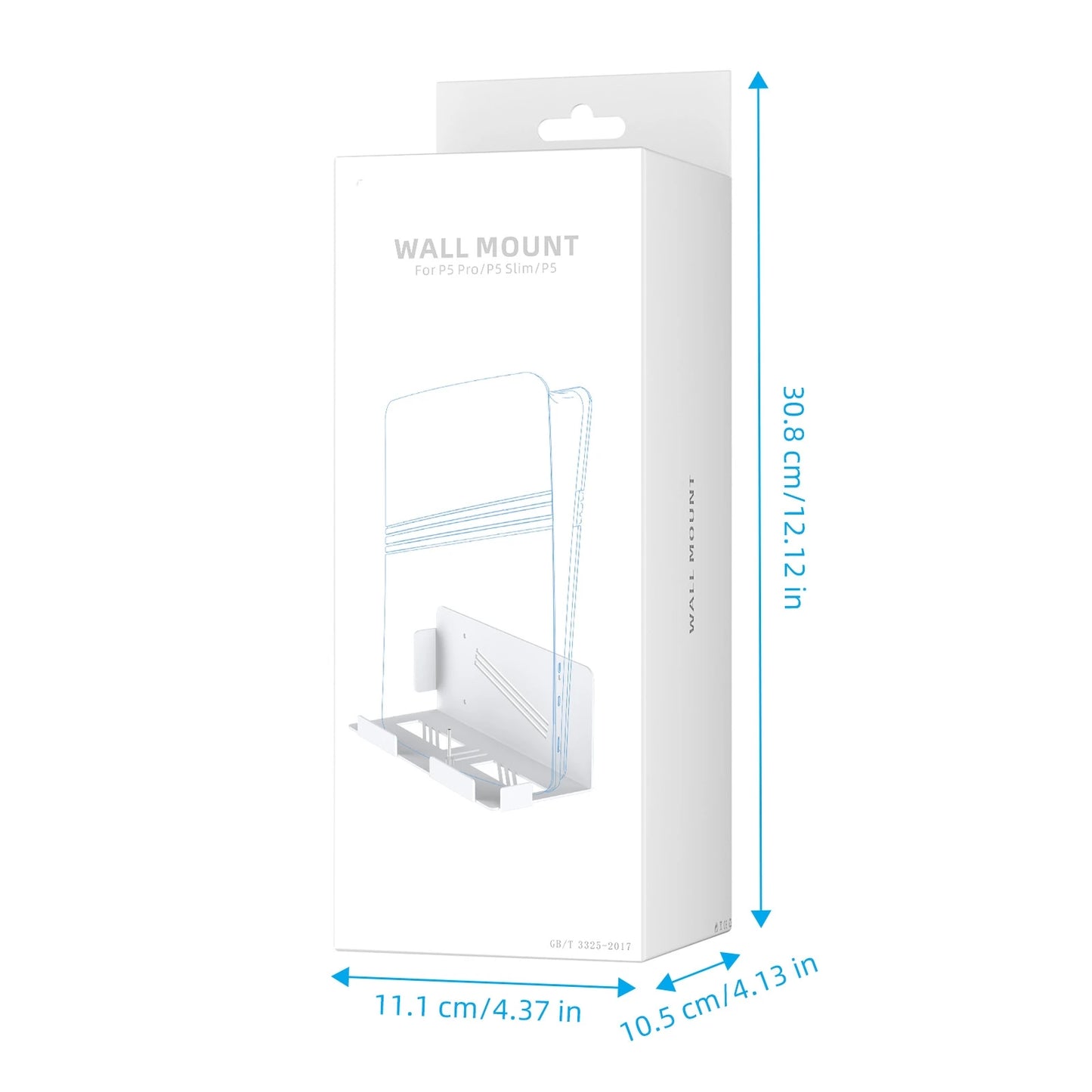 For PS5 Pro/Slim Console Wall Mount Organizer P5 Game Console Universal Wall Bracket Peaceful Pleasures Health and Wellness